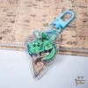 Choco Mint Icecream Dragon | Holographic Acrylic Keychain(Choco Mint Icecream Dragon Holographic Acrylic Keychain)