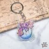 Wyvern Egg Baby Dragon | Holographic Acrylic Keychain(Wyvern Egg Baby Dragon Holographic Acrylic Keychain)