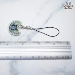 Egyptian Dragon Head | Glitter Acrylic Phone Strap(Egyptian Dragon Head Glitter Acrylic Phone Strap) -Dragons' Garden Dragons Garden AcrylicPhoneStrapKeyEgyptianDragonHead1