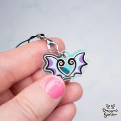 Dragon Wings | Rainbow Acrylic Phone Strap(Dragon Wings Acrylic Phone Strap)