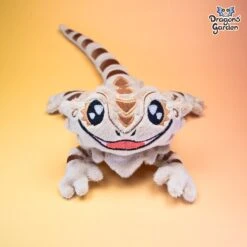 ITH Bearded Dragon Lizard Plushie Embroidery Pattern(Ith Bearded Dragon Lizard Plushie Embroidery Pattern) -Dragons' Garden Dragons Garden BeardedDragonplushie2