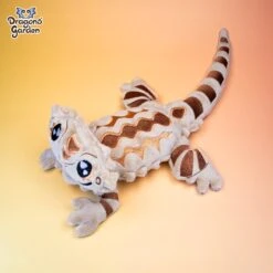 ITH Bearded Dragon Lizard Plushie Embroidery Pattern(Ith Bearded Dragon Lizard Plushie Embroidery Pattern) -Dragons' Garden Dragons Garden BeardedDragonplushie3 1