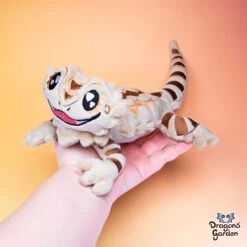 CUSTOM | Happy Bearded Dragon Plushie(Custom Happy Bearded Dragon Plushie) -Dragons' Garden Dragons Garden BeardedDragonplushie5
