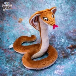 WIRED | Cobra Snake | POSEABLE Art Doll(Wired Cobra Snake Art Doll) -Dragons' Garden Dragons Garden CobraSnakePlush2