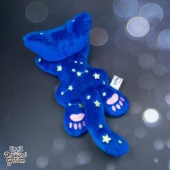 ITH Constellation Kitty Plushie Embroidery Pattern(Ith Constellation Kitty Plushie Embroidery Pattern) -Dragons' Garden Dragons Garden ConstellationKittyITHBlueandPurple26