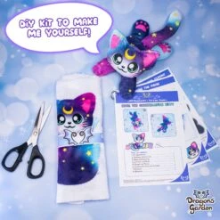 Nova The Constellation Kitty | Cut & Sew DIY Kit(Nova The Constellation Kitty Cut Sew Diy Kit)