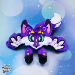 ITH Dragon Fox Plush Embroidery Pattern(Ith Dragon Fox Plush Embroidery Pattern) -Dragons' Garden Dragons Garden DragonFoxPlush1