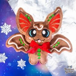 Gingerbread Cookie Bat Plushie | Ginger(Gingerbread Cookie Bat Plushie) 9 Gingerbread Cookie Bat Plushie | Ginger(Gingerbread Cookie Bat Plushie) -Dragons' Garden Dragons Garden GingerbreadCookieBatPlush000 84849239 0b31 4ead aefa 73cf6c821e7f