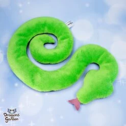 WEIGHTED | Big Constellation Snake | Orion(Weighted Big Constellation Snake Black And Green) -Dragons' Garden Dragons Garden GlowintheDarkSnakeBlackGreen4