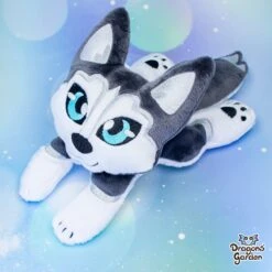 WEIGHTED | Big Gray Husky Plushie(Weighted Big Gray Husky Plushie) -Dragons' Garden Dragons Garden HuskyWeightedPlush4 447f90c4 8da6 40d2 a08e 481fbf09b57b