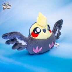 ITH Cockatiel Parrot Bird Plush Embroidery Pattern(Ith Cockatiel Parrot Bird Plush Embroidery Pattern) -Dragons' Garden Dragons Garden ITHCockatiel4