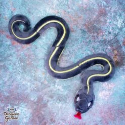 ITH Garter Snake Modular Plush Embroidery Pattern(Ith Garter Snake Modular Plush Embroidery Pattern) -Dragons' Garden Dragons Garden ITHGartersnakemodularplush11