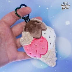 ITH Icecream Cone Charm Embroidery Pattern(Ith Icecream Cone Charm) -Dragons' Garden Dragons Garden ITHIcecreamcharm2
