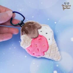 ITH Icecream Cone Charm Embroidery Pattern(Ith Icecream Cone Charm) -Dragons' Garden Dragons Garden ITHIcecreamcharm3