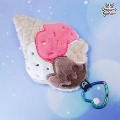 ITH Icecream Cone Charm Embroidery Pattern(Ith Icecream Cone Charm) -Dragons' Garden Dragons Garden ITHIcecreamcharm4
