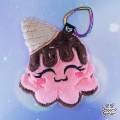 ITH Sweet Octopus Charm Embroidery Pattern(Ith Sweet Octopus Charm Embroidery Pattern) -Dragons' Garden Dragons Garden ITHIcecreamoctopuscharm3