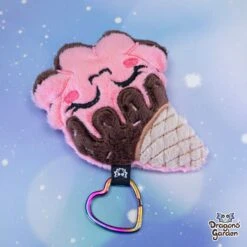 ITH Sweet Octopus Charm Embroidery Pattern(Ith Sweet Octopus Charm Embroidery Pattern) -Dragons' Garden Dragons Garden ITHIcecreamoctopuscharm4