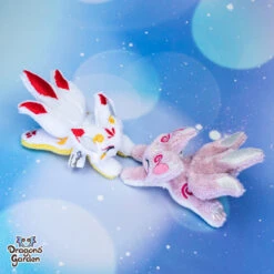 ITH Inari Kitsune Fox Chibi Embroidery Pattern(Ith Inari Kitsune Fox Chibi Embroidery Pattern) -Dragons' Garden Dragons Garden InariKitsuneFoxPlush0