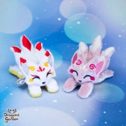 ITH Inari Kitsune Fox Chibi Embroidery Pattern(Ith Inari Kitsune Fox Chibi Embroidery Pattern) -Dragons' Garden Dragons Garden InariKitsuneFoxPlush00