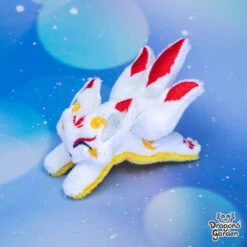 ITH Inari Kitsune Fox Chibi Embroidery Pattern(Ith Inari Kitsune Fox Chibi Embroidery Pattern) -Dragons' Garden Dragons Garden InariKitsuneFoxPlush8