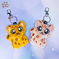ITH Jaguar Charm Plushie Pattern(Ith Jaguar Charm Plushie Pattern) -Dragons' Garden Dragons Garden JaguarKeychain1