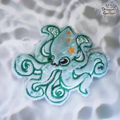 ITH Kraken Octopus Charm Embroidery Pattern(Ith Kraken Octopus Charm Embroidery Pattern) -Dragons' Garden Dragons Garden KrakenKeychainPlush1