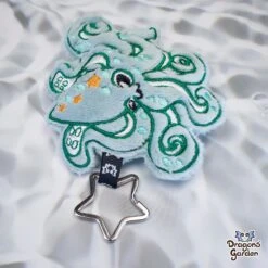 ITH Kraken Octopus Charm Embroidery Pattern(Ith Kraken Octopus Charm Embroidery Pattern) -Dragons' Garden Dragons Garden KrakenKeychainPlush6