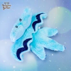 MAGENTIC | Starlight Pop Micro Dragon Plushies(Magentic Starlight Pop Micro Dragon Plushies) -Dragons' Garden Dragons Garden MicroDragonSparklyRegularBlue2