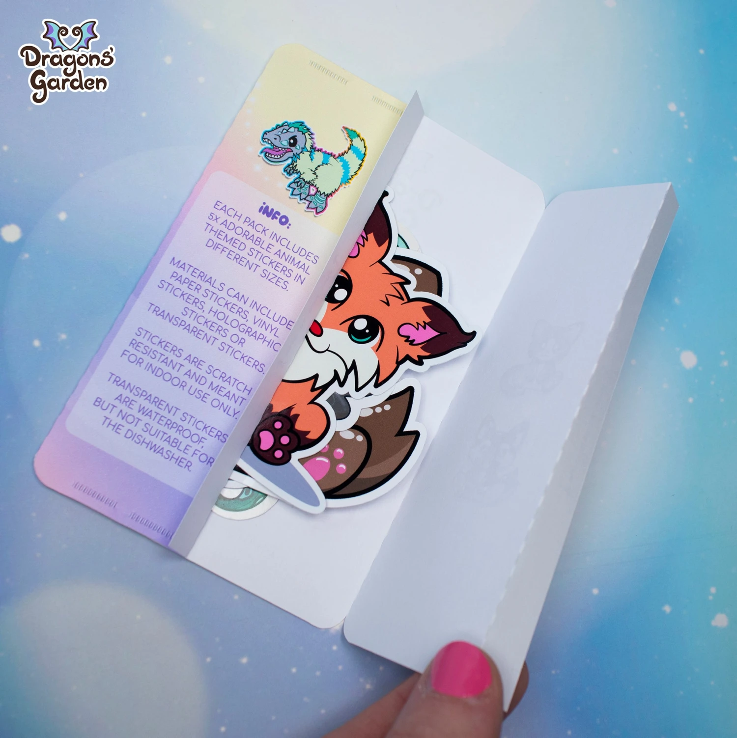 Mystery Sticker Pack | Adorable Animal Stickers(Mystery Sticker Pack Adorable Animal Stickers) 3 Mystery Sticker Pack | Adorable Animal Stickers(Mystery Sticker Pack Adorable Animal Stickers) - Image 3