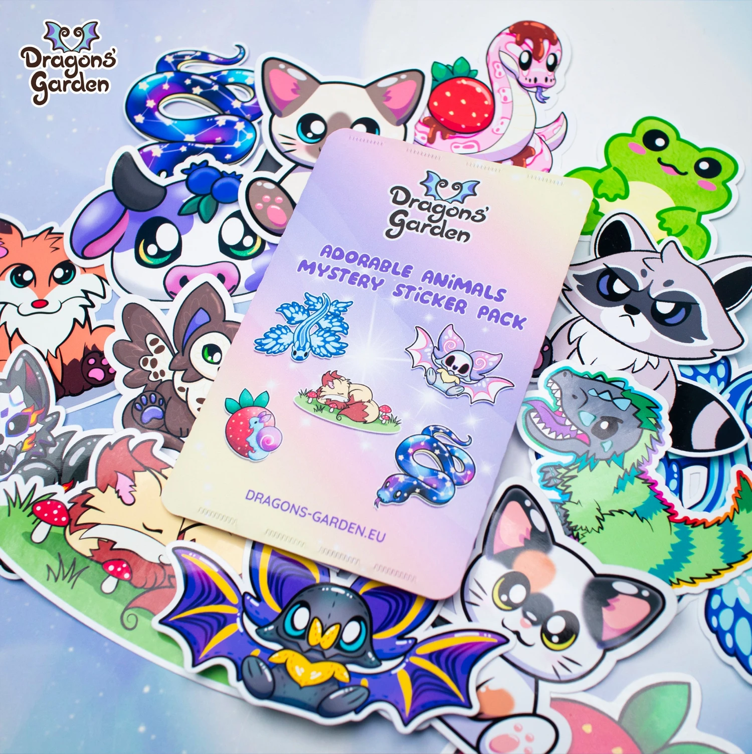 Mystery Sticker Pack | Adorable Animal Stickers(Mystery Sticker Pack Adorable Animal Stickers) 1 Mystery Sticker Pack | Adorable Animal Stickers(Mystery Sticker Pack Adorable Animal Stickers)