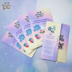 Mystery Sticker Pack | Adorable Animal Stickers(Mystery Sticker Pack Adorable Animal Stickers) 7 Mystery Sticker Pack | Adorable Animal Stickers(Mystery Sticker Pack Adorable Animal Stickers) -Dragons' Garden Dragons Garden MysteryStickerPackAnimals4