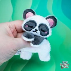 Cute Panda Plushie(Happy Panda Plushie) -Dragons' Garden Dragons Garden PandaPlush1