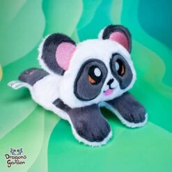 Cute Panda Plushie(Happy Panda Plushie) -Dragons' Garden Dragons Garden PandaPlush3