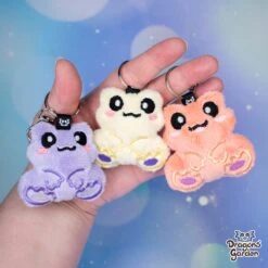 Pastel Frog Plush Charm(Pastel Frog Plush Charm)