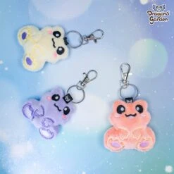 Pastel Frog Plush Charm(Pastel Frog Plush Charm) -Dragons' Garden Dragons Garden Pastelfrogplushkey4