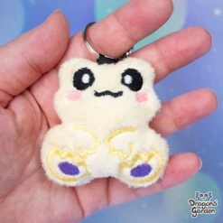 Pastel Frog Plush Charm(Pastel Frog Plush Charm) -Dragons' Garden Dragons Garden Pastelfrogplushkey5