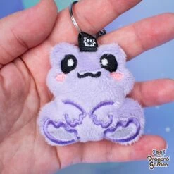 Pastel Frog Plush Charm(Pastel Frog Plush Charm) -Dragons' Garden Dragons Garden Pastelfrogplushkey6