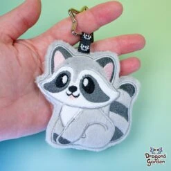 Racoon Plush Charm(Racoon Plush Charm) -Dragons' Garden Dragons Garden RacoonKeychain3