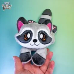 ITH Woodland Racoon And Trash Panda Plush Embroidery Pattern Bundle(Ith Woodland Racoon And Trash Panda Plush Embroidery Pattern Bundle) 14 ITH Woodland Racoon And Trash Panda Plush Embroidery Pattern Bundle(Ith Woodland Racoon And Trash Panda Plush Embroidery Pattern Bundle) -Dragons' Garden Dragons Garden RacoonPlainGray2