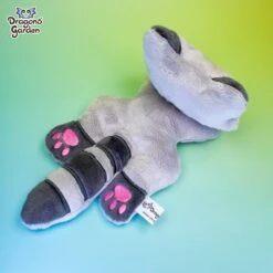 MADE TO ORDER | Cute Racoon Plushie(Cute Racoon Plushie) -Dragons' Garden Dragons Garden RacoonPlainGray7