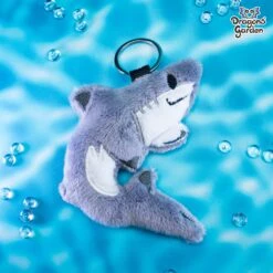 ITH Reef Shark Charm Embroidery Pattern(Ith Reef Shark Charm Embroidery Pattern) -Dragons' Garden Dragons Garden ReefSharkCharmPlush2