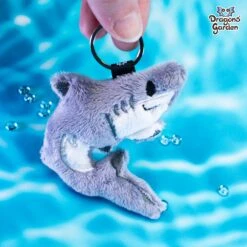 ITH Reef Shark Charm Embroidery Pattern(Ith Reef Shark Charm Embroidery Pattern) -Dragons' Garden Dragons Garden ReefSharkCharmPlush3