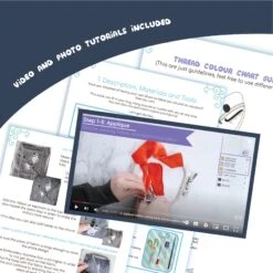 ITH Reef Shark Charm Embroidery Pattern(Ith Reef Shark Charm Embroidery Pattern) -Dragons' Garden Dragons Garden ReefSharkCharmlisting4