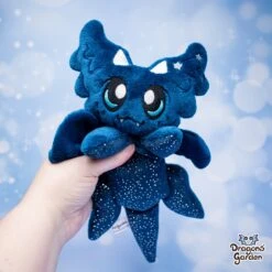 CUSTOM | Weighted Constellation Jumbo Dragon(Custom Weighted Constellation Jumbo Dragon) -Dragons' Garden Dragons Garden StarlightGuardianJumboDragonPoseidonBlueGrayStars5