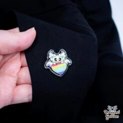 I Am Loved Support Dragon | Acrylic Pin(I Am Loved Support Dragon Acrylic Pin) -Dragons' Garden Dragons Garden SummerMysteriesiamlovedacrylpin2