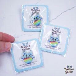 I Am Strong Support Dragon | Acrylic Pin(I Am Strong Support Dragon Acrylic Pin) -Dragons' Garden Dragons Garden SummerMysteriesiamstrongacrylpin1