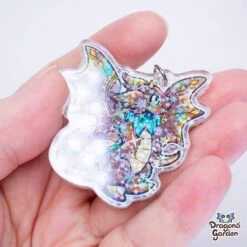 Steampunk Wyvern Dragon | Holographic Acrylic Keychain(Steampunk Wyvern Dragon Holographic Acrylic Keychain) -Dragons' Garden Dragons Garden SummerMysteriessteampunkwyverndragonacrylickey5
