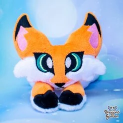 WEIGHTED | Orange Fox Plushie(Weighted Orange Fox Plushie) -Dragons' Garden Dragons Garden WeightedJumboOrangeFox3 1
