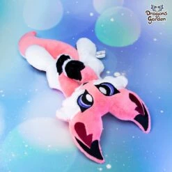 WEIGHTED | Pink Fox Plushie(Weighted Pink Fox Plushie) -Dragons' Garden Dragons Garden WeightedJumboPinkFox2