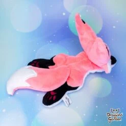 WEIGHTED | Pink Fox Plushie(Weighted Pink Fox Plushie) -Dragons' Garden Dragons Garden WeightedJumboPinkFox5